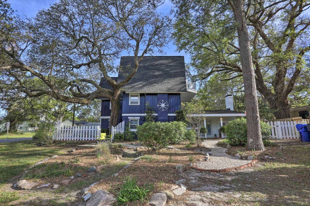 Coastal, Walkable Home In Historic Southport! Luaran gambar